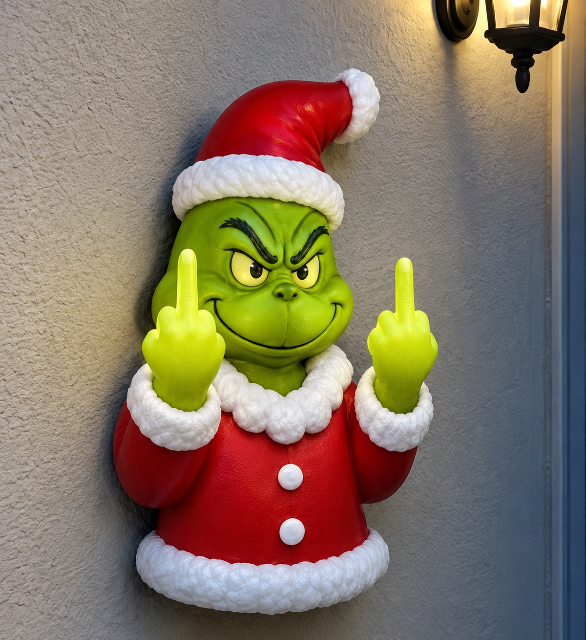 Grinch Finger Glow
