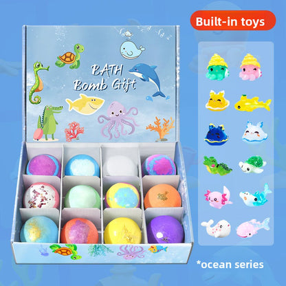 Bath Bombs for Kids with Toys Inside