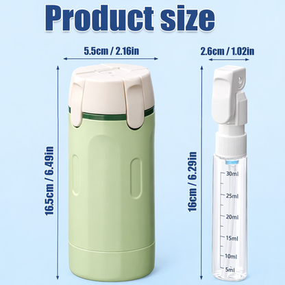 4-in-1 Travel Dispenser Bottle