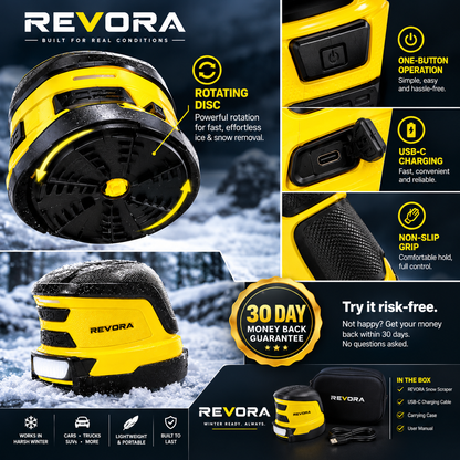 Chytrá škrabka na led REV™