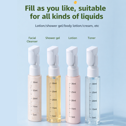 4-in-1 Travel Dispenser Bottle