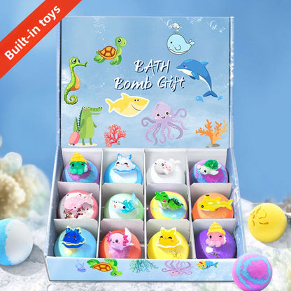 Bath Bombs for Kids with Toys Inside