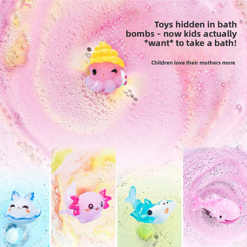 Bath Bombs for Kids with Toys Inside
